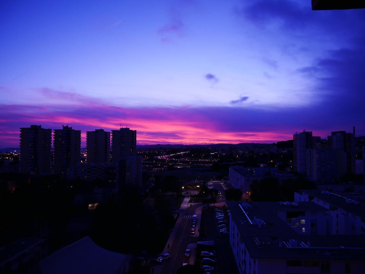 Appartement Rooftop 8 Personnes Grande Terrasse Avec Parking Quartier Aeroport 尼斯 外观 照片