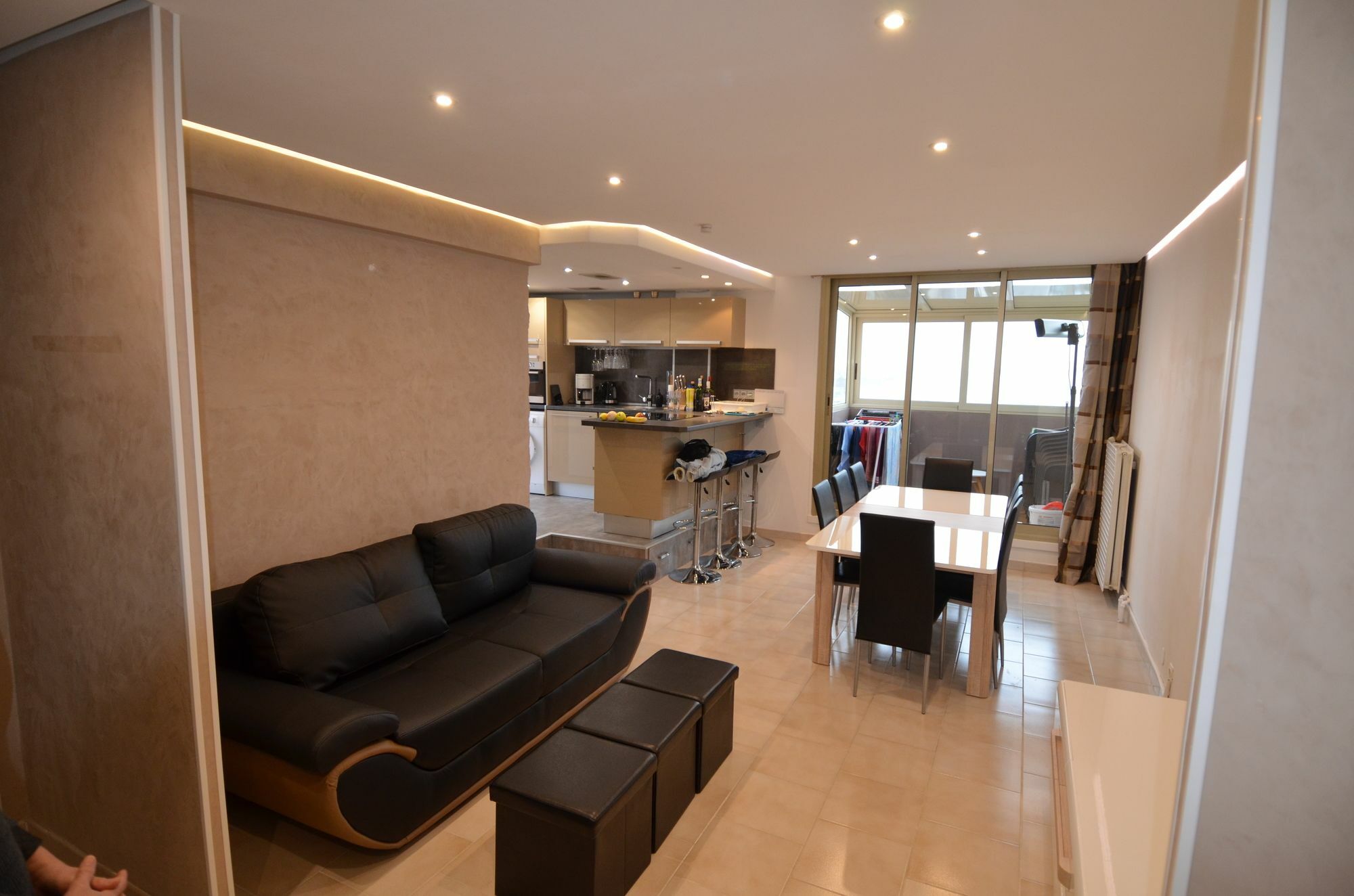 Appartement Rooftop 8 Personnes Grande Terrasse Avec Parking Quartier Aeroport 尼斯 外观 照片