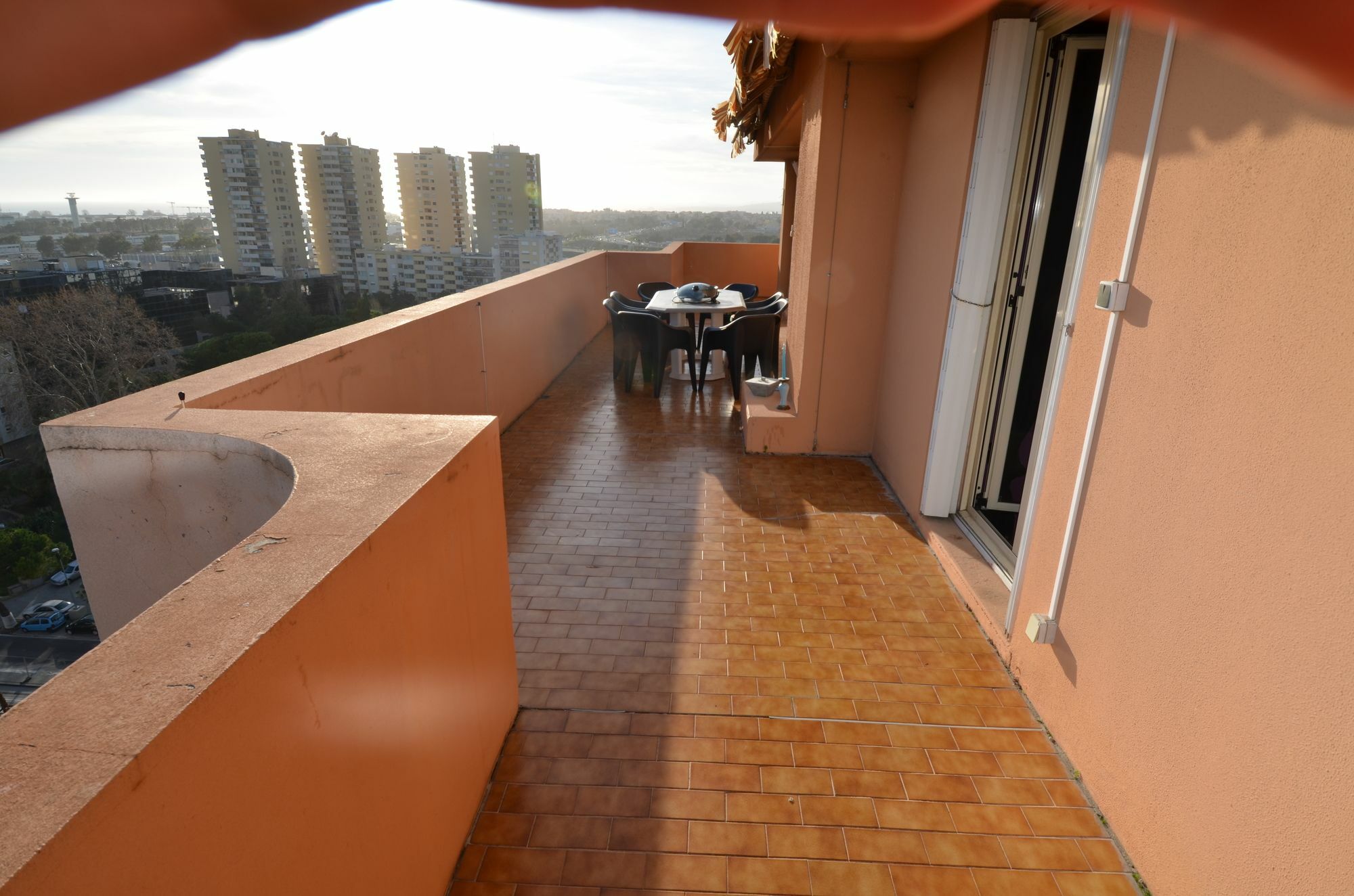 Appartement Rooftop 8 Personnes Grande Terrasse Avec Parking Quartier Aeroport 尼斯 外观 照片